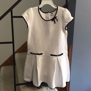 Size 7 Janie and Jack Adorable White Dress